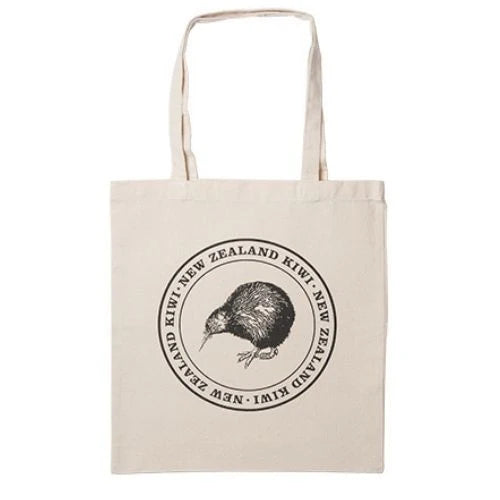 NZ Carry Bag - New Zealand Kiwi Circle