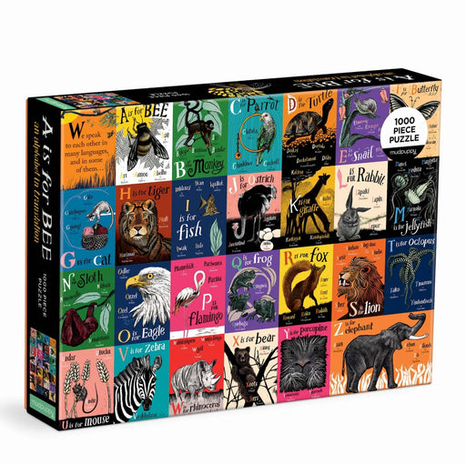 Mudpuppy - A is for Bee: An Alphabet in Translation