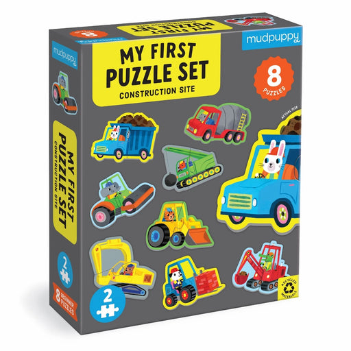Mudpuppy - My First Puzzle Set - Construction Site