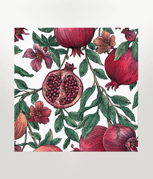 Napkins - Pomegranate 20pk