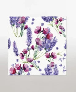 Napkins - Fragrant Lavender 20pk