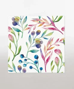 Napkins - Multi Colored Flowers 20pk