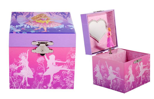 Musical Jewelry Box - Square - Princess Ballerina
