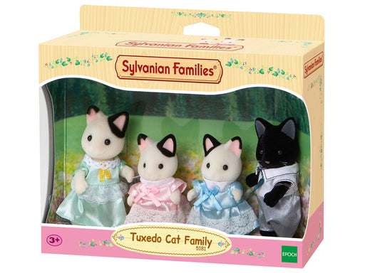 Sylvanian Families - Tuxedo Cat Family