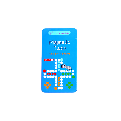 The Purple Cow - Magnetic Travel Game Ludo