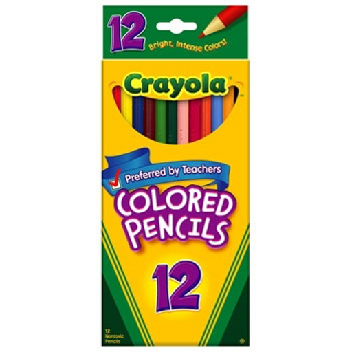 Crayola - Full Size Coloured Pencils 12pk