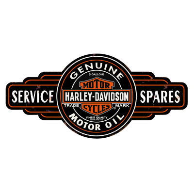 Man Cave - Wall Plaque Harley Davidson