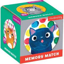 Mudpuppy - Mini Memory Match Game Cats Meow