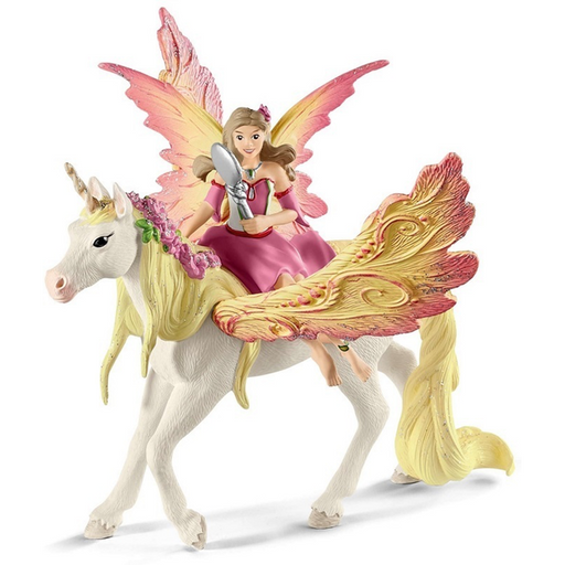 Schleich - Fairy Feya with Pegasus Unicorn