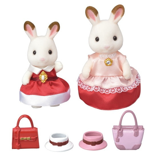 Sylvanian Families - Dress up Duo Set with 2 Rabbits