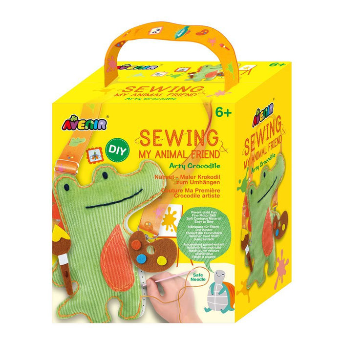 Avenir: Sewing My Animal Friend - Arty Crocodile