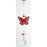 Wind Spinners - Red Butterfly with Crystals