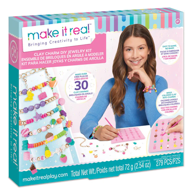 Make It Real - Clay Charm DIY Jewelery Kit