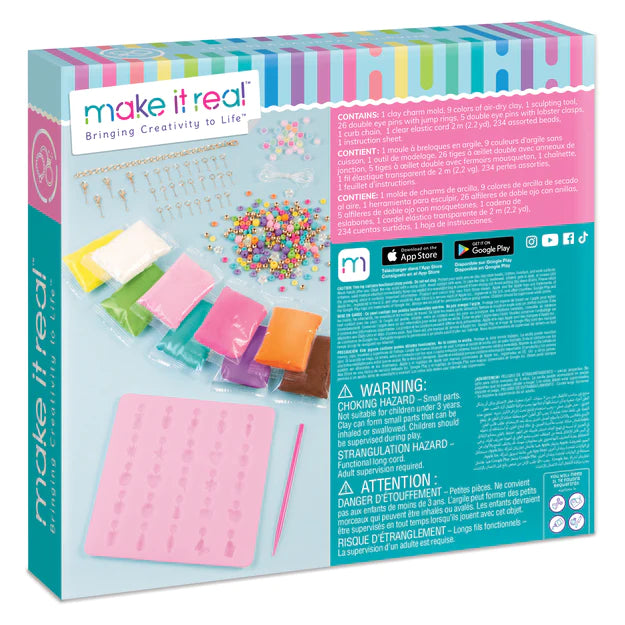 Make It Real - Clay Charm DIY Jewelery Kit