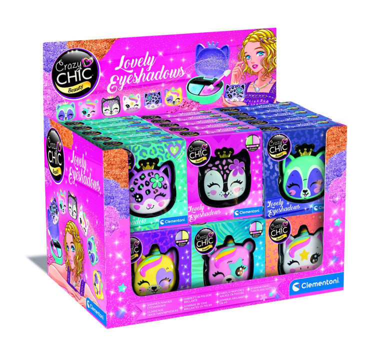 Clementoni - Crazy Chic Beauty Lovely Eyeshadow (Orange)