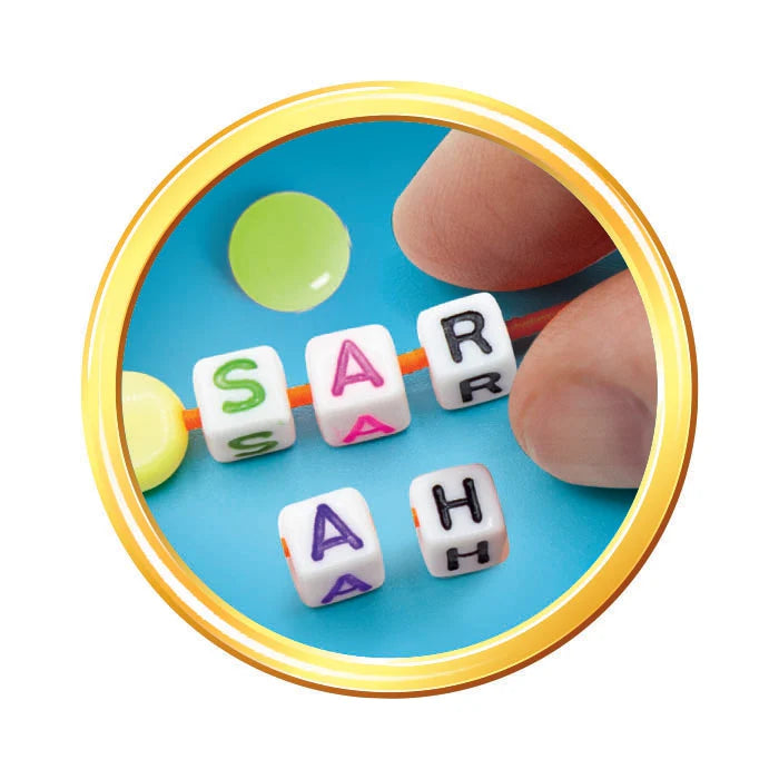 Clementoni - Crazy Chic Jewels Message Bracelets Light Blue