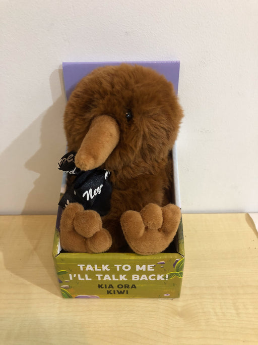 Kiwi & Friends - Talking Kiwi 15cm sitting