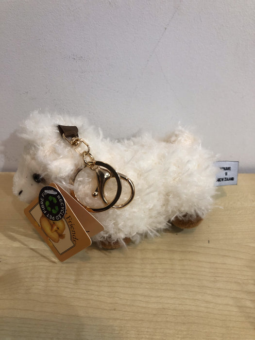 Kiwi & Friends - Bag Clip / Key Ring Sheep