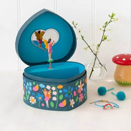 Rex London: Fairies in the Garden - Heart Jewellery Box