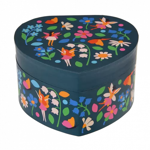 Rex London: Fairies in the Garden - Heart Jewellery Box