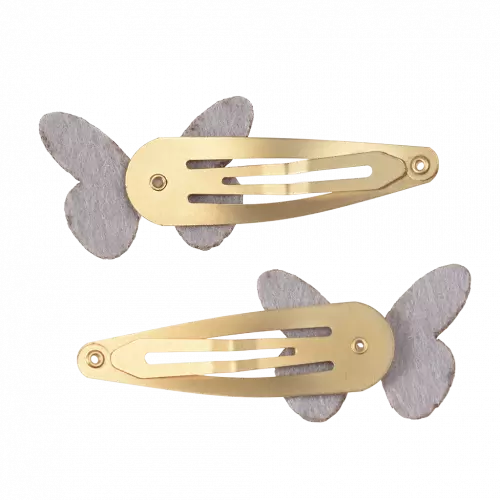 Rex London: Fairies in the Garden - Glitter Butterfly Hair Clips (set of 2)