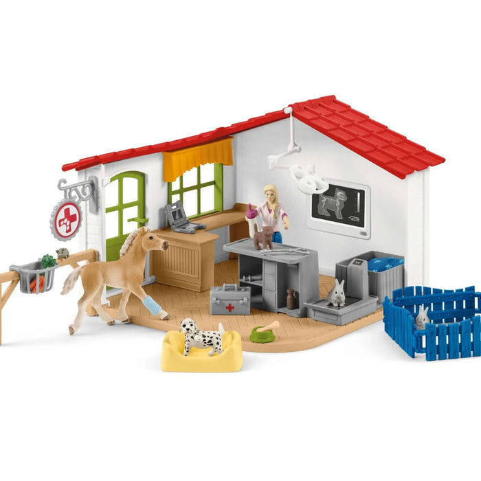 Schleich - Veterinarian Practice with Pets