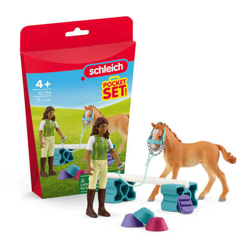 Schleich - Horse Training Playset with Tennessee Walker Foal