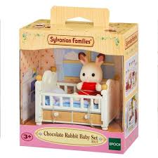 Sylvanian Families - Chocolate Rabbit Baby Set