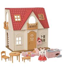 Sylvanian Families - Red Roof Cosy Cottage Starter Home