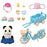 Sylvanian Families - Cycle & Skate Set - Panda Girl