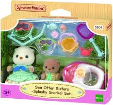 Sylvanian Families - Sea Otter Sisters - Splashy Snorkel Set
