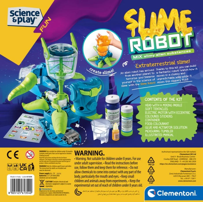 Clementoni Science & Play - FUN Slime Robot