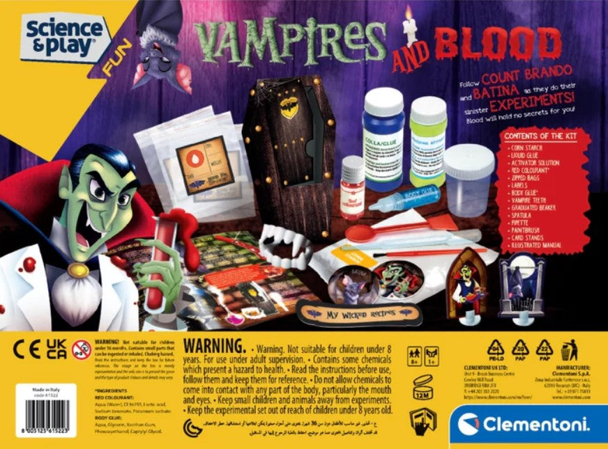 Clementoni Science & Play - Vampires and Blood