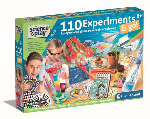 Clementoni Science & Play - LAB 110 Experiments