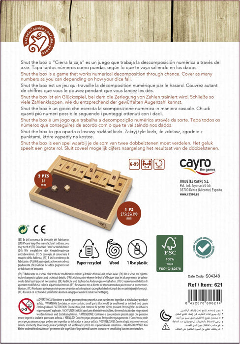 Cayro the Games - Shut the Box