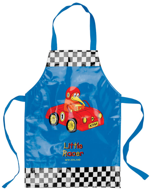 Tiny Travellers NZ - Little Racer PVC Kids Apron