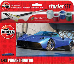 Airfix Starter Set - 1:43 Pagani Huayra