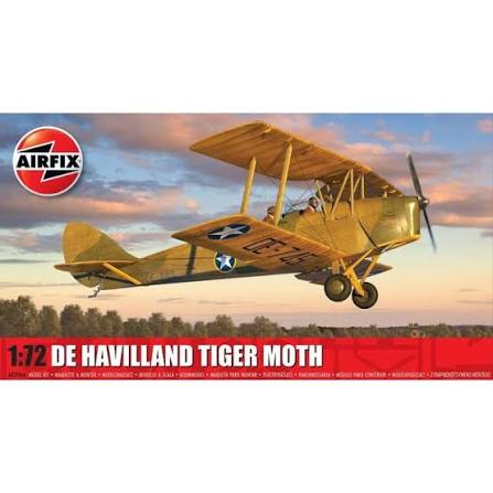 Airfix - 1:72 De Havilland Tiger Moth