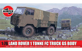 Airfix - 1:76 Landrover 1 Tonne FC Truck (GS Body)