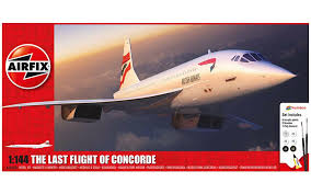 Airfix Gift Set - 1:144 The Last Flight of the Concorde