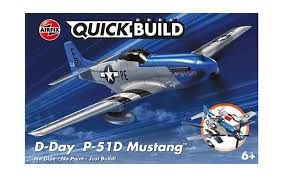 Airfix Quick Build - D-Day P-51D Mustang
