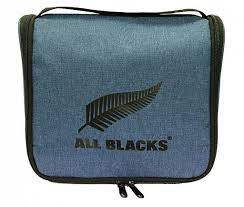 All Blacks Two Tone Hanging Toilet Bag