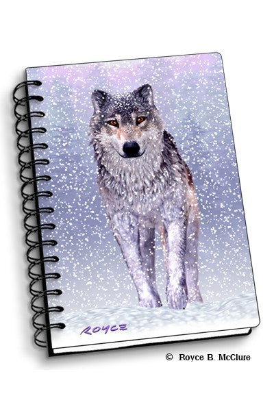 Notebook - Snow Wolf