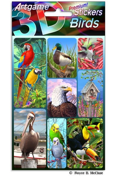 Artgame Premium Stickers - Birds