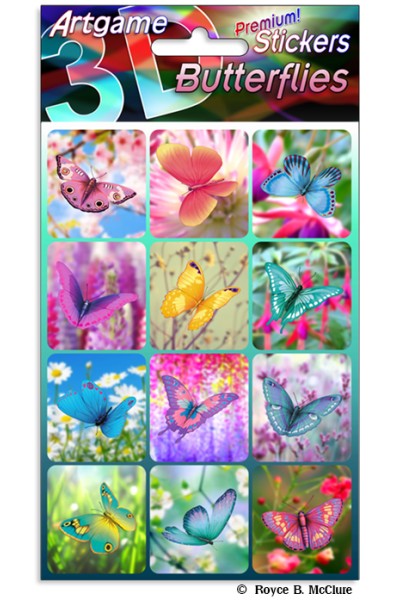 Artgame Premium Stickers - Butterflies