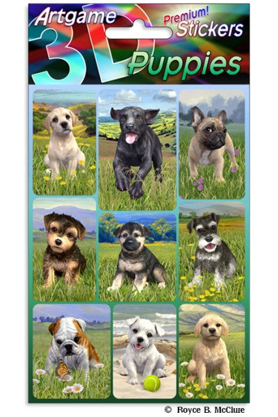 Artgame Premium Stickers - Puppies