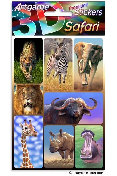 Artgame Premium Stickers - Safari