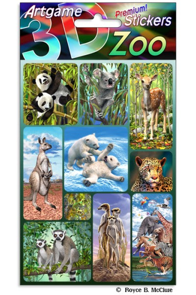 Artgame Premium Stickers - Zoo