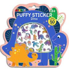 Avenir Puffy Stickers - Dino