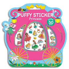 Avenir Puffy Stickers - Princess